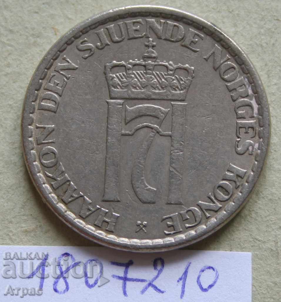 1 Kron 1956 Νορβηγία με τιμή € 0.51 | 1.00 BGN
