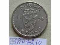 1 Kron 1956 Norvegia