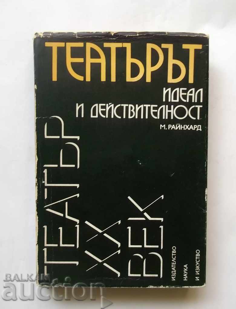 The Theater - Ideal and Reality Max Reinhard 1986 Theater