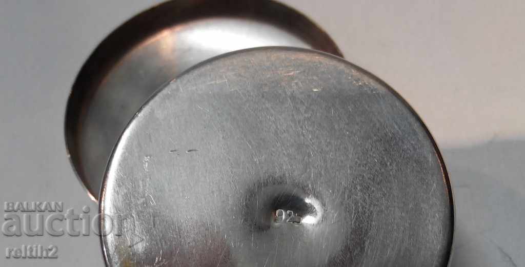 Silver pill box - 6 Silver pill box - 6