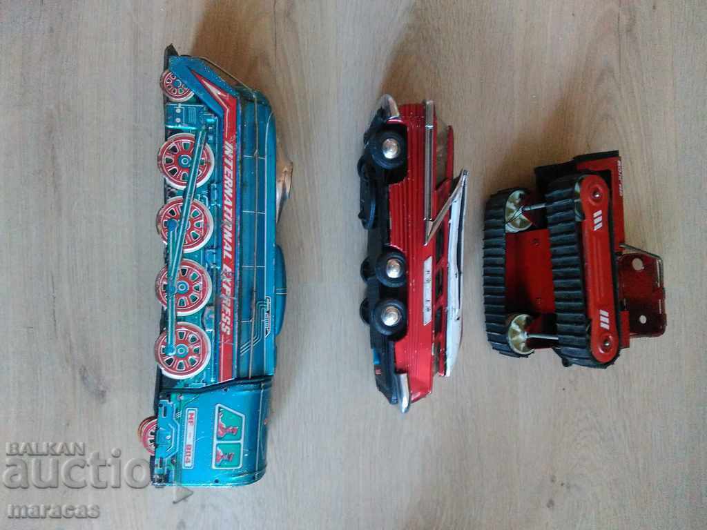 Lot of old metal toys with price 29.00 BGN | € 14.83 Lot of old metal toys with price 29.00 BGN | € 14.83