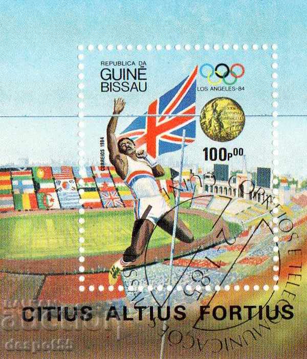1984 Гвинея Бисау. Летни Олимпийски игри, Лос Анджелис. Блок