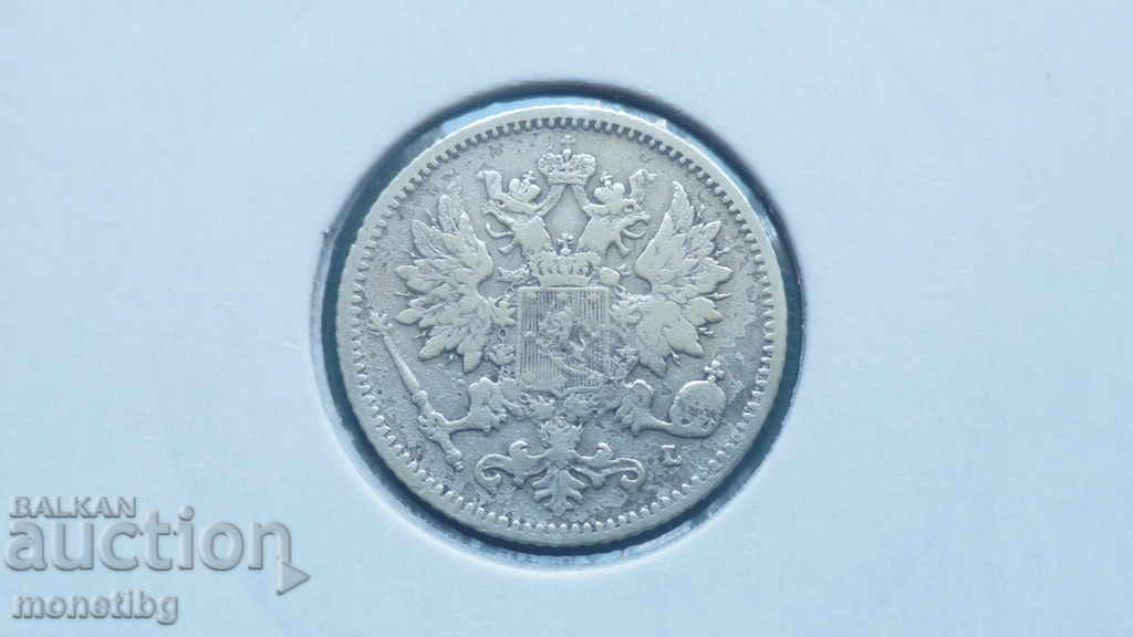 Livrarea Rusia (pentru Finlanda) 1897 - 25 peni