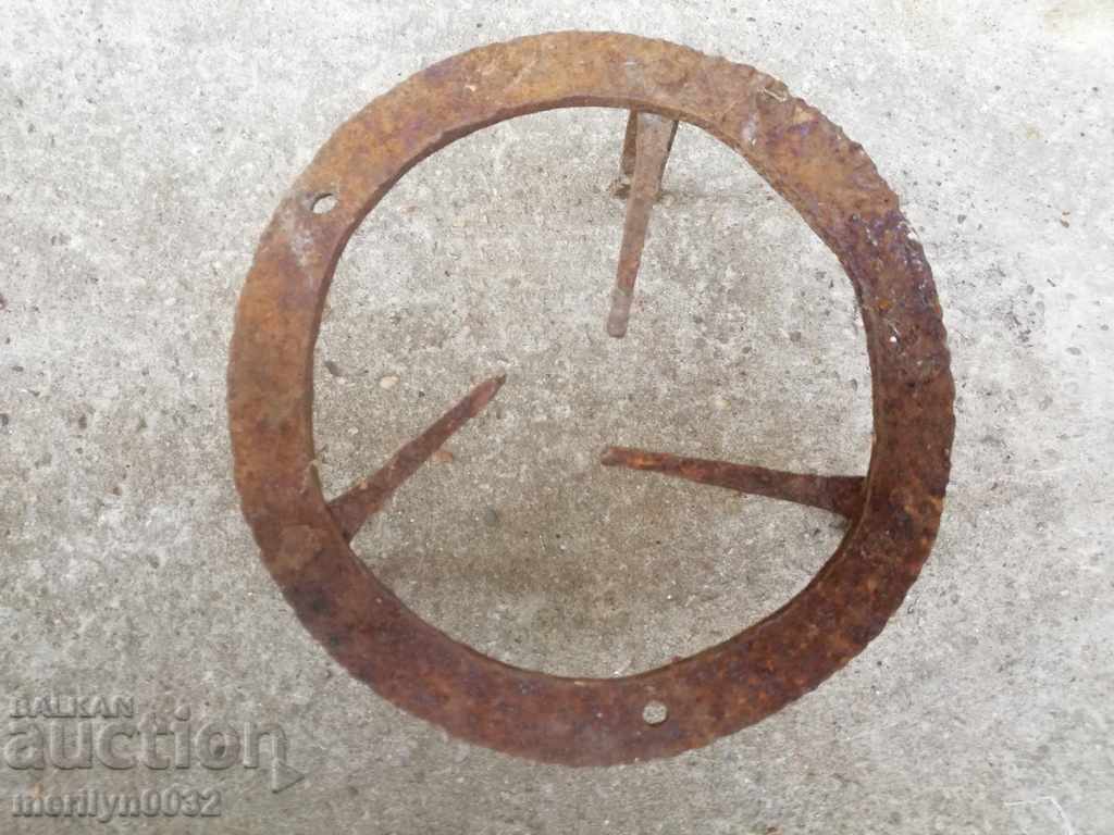 Δημοπρασία Σόμπα από σφυρήλατο σίδερο αντίκες, εστία, ψησταριά, λάκκο από σφυρήλατο σίδερο