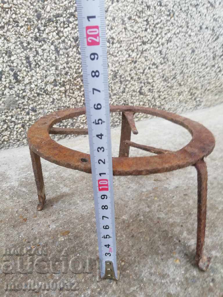 Παράδοση Σόμπα από σφυρήλατο σίδερο αντίκες, εστία, ψησταριά, λάκκο από σφυρήλατο σίδερο