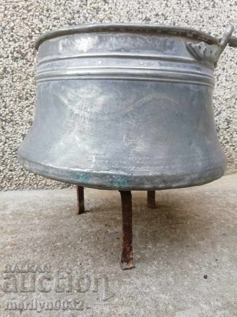 Σόμπα από σφυρήλατο σίδερο αντίκες, εστία, ψησταριά, λάκκο από σφυρήλατο σίδερο - 6