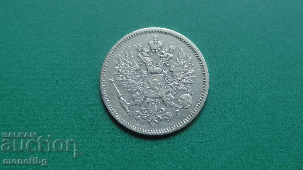 Livrarea Rusia (pentru Finlanda) 1908 - 25 penni Livrarea Rusia (pentru Finlanda) 1908 - 25 penni