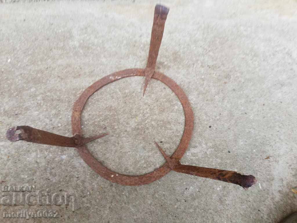 Antique wrought iron stove, hearth, grill, wrought iron fire pit - 5 Antique wrought iron stove, hearth, grill, wrought iron fire pit - 5