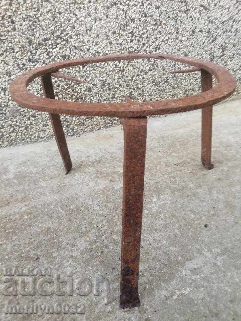 Antique wrought iron stove, hearth, grill, wrought iron fire pit - 7 Antique wrought iron stove, hearth, grill, wrought iron fire pit - 7