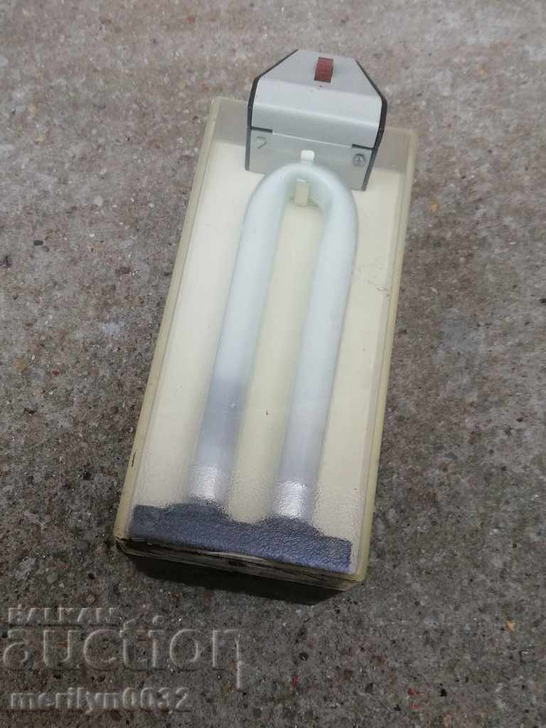 Delivery of USSR projector torch flashlight lamp from the time of the wife