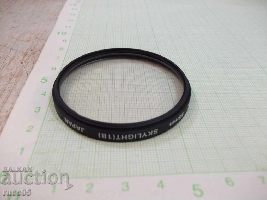 Photo Filter (HOYA 55 mm SKYLIGHT / 1B / JAPAN) - 5 Photo Filter (HOYA 55 mm SKYLIGHT / 1B / JAPAN) - 5