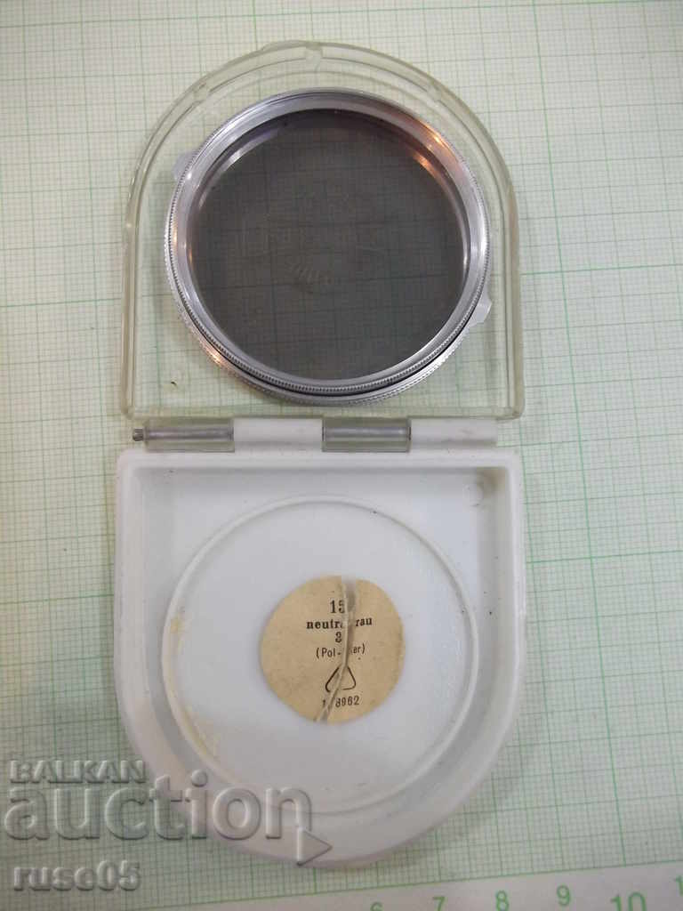 Delivery of Filter Photo (Arnz Jena Polfilter 150 Neutral Gray 3x-49mm) Delivery of Filter Photo (Arnz Jena Polfilter 150 Neutral Gray 3x-49mm)