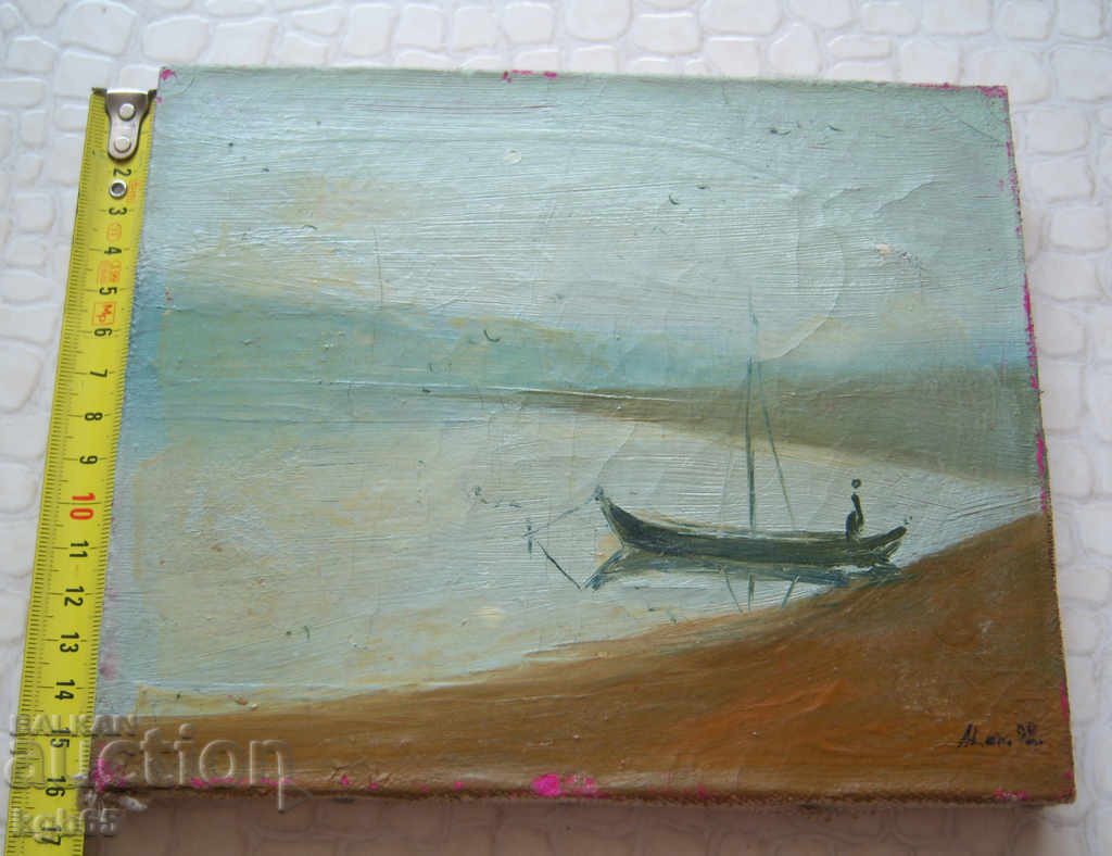 Παλιά φωτογραφία. Το πετρέλαιο τοπίου. με τιμή 39.50 BGN | € 20.20 Παλιά φωτογραφία. Το πετρέλαιο τοπίου. με τιμή 39.50 BGN | € 20.20