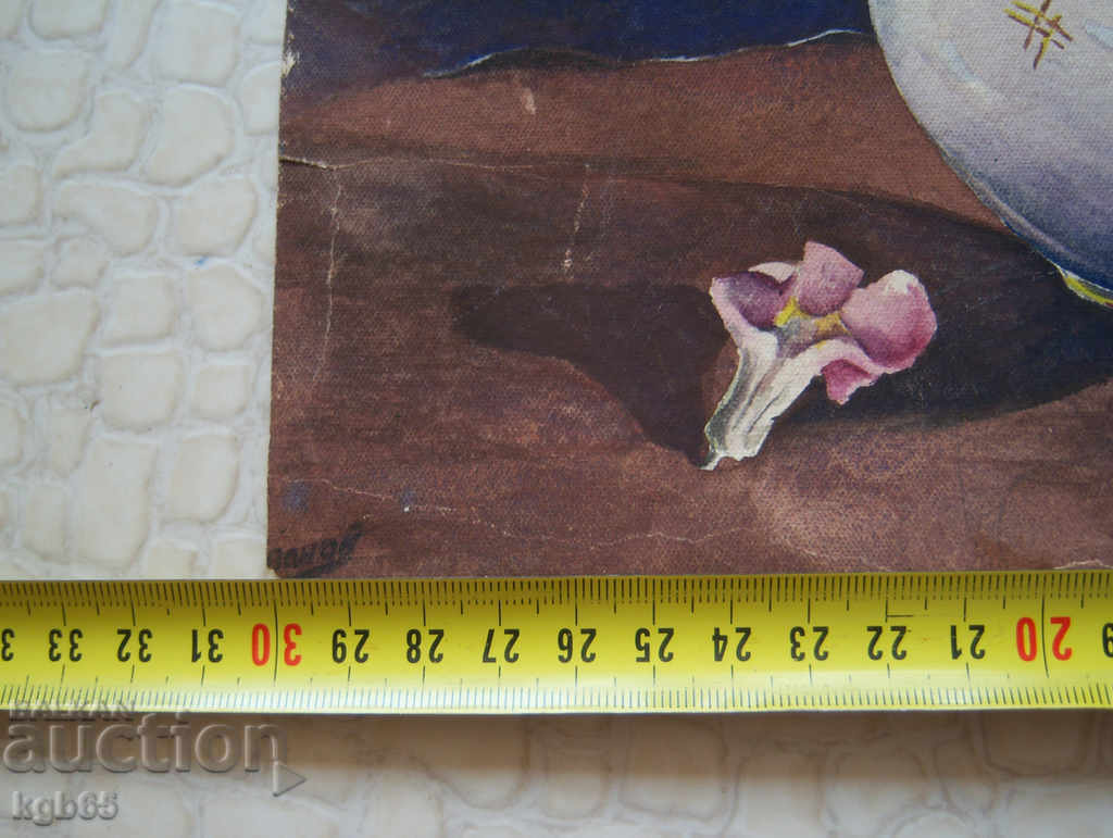 Δημοπρασία Παλιά φωτογραφία. Νεκρή φύση της ακουαρέλας. Δημοπρασία Παλιά φωτογραφία. Νεκρή φύση της ακουαρέλας.