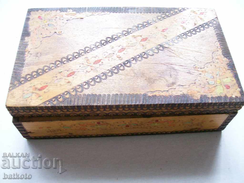 Δημοπρασία Παλιά καύση κουτί Δημοπρασία Παλιά καύση κουτί