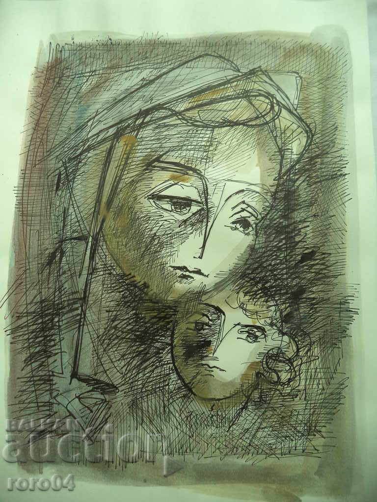 ZLATKA DUBOVA (1927 - 1997) "MACHINERY" - AQUAREL with price 570.00 BGN | € 291.44 ZLATKA DUBOVA (1927 - 1997) "MACHINERY" - AQUAREL with price 570.00 BGN | € 291.44