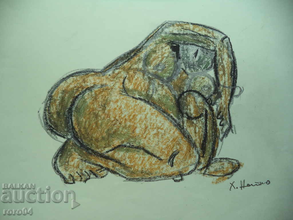 HRISTO NEYKOV (1929 - 1999) - BODY BODY with price 1300.00 BGN | € 664.68 HRISTO NEYKOV (1929 - 1999) - BODY BODY with price 1300.00 BGN | € 664.68