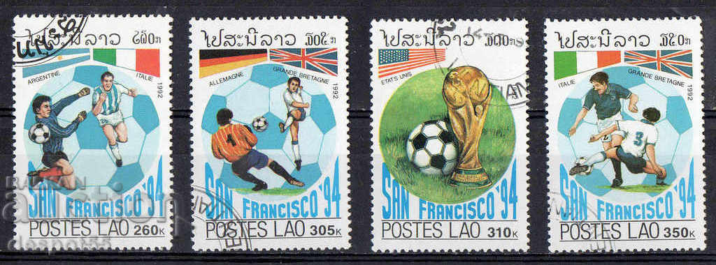 1992. Лаос. Световна футболна купа, САЩ '94.