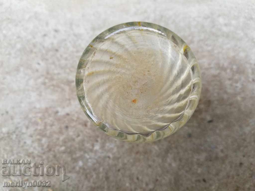 Delivery of Old glass vase Delivery of Old glass vase