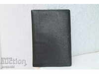 Genuine leather notebook