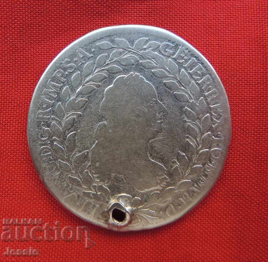 20 Kreuzer Austria-Hungary 1765 KB Silver - Franz I with price 19.91 BGN | € 10.18 20 Kreuzer Austria-Hungary 1765 KB Silver - Franz I with price 19.91 BGN | € 10.18