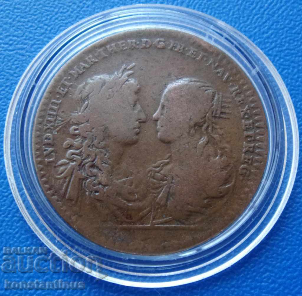 Franța Louis XIV Tour 1646 Rare cu preț € 17.90 | 35.01 BGN