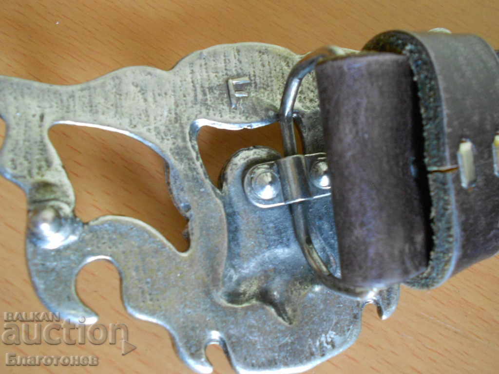 A leather belt with price 50.00 BGN | € 25.56