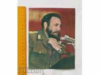 Old Postcard Fidel Castro Cuba