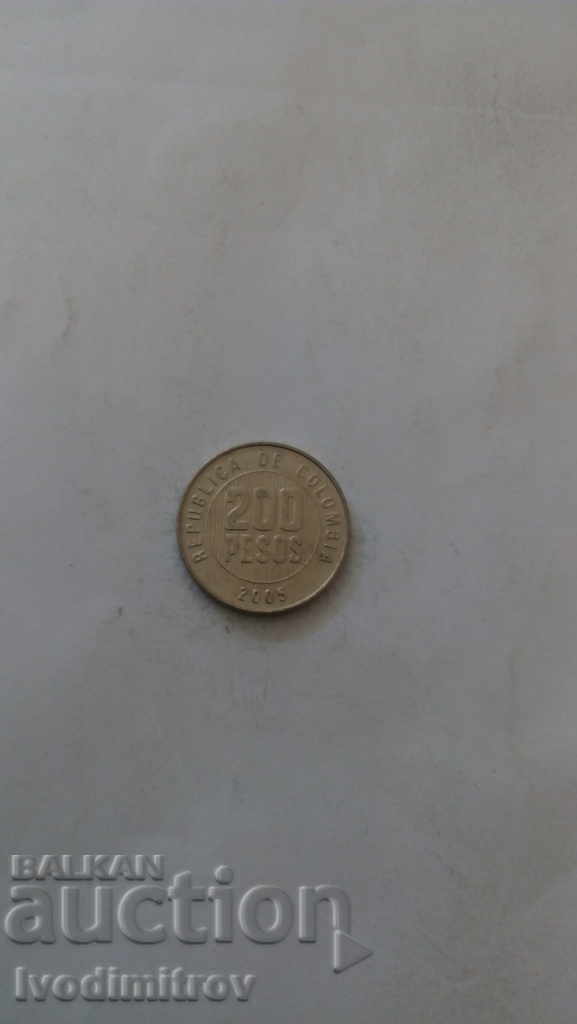 Colombia 200 peso 2005