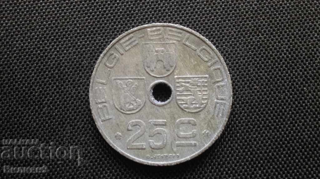 Belgium 25 centimeters 1944 Occupational / GERMANY /