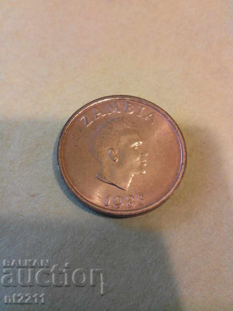 2 Ngwee Zambia Coin with price 1.99 BGN | € 1.02 2 Ngwee Zambia Coin with price 1.99 BGN | € 1.02