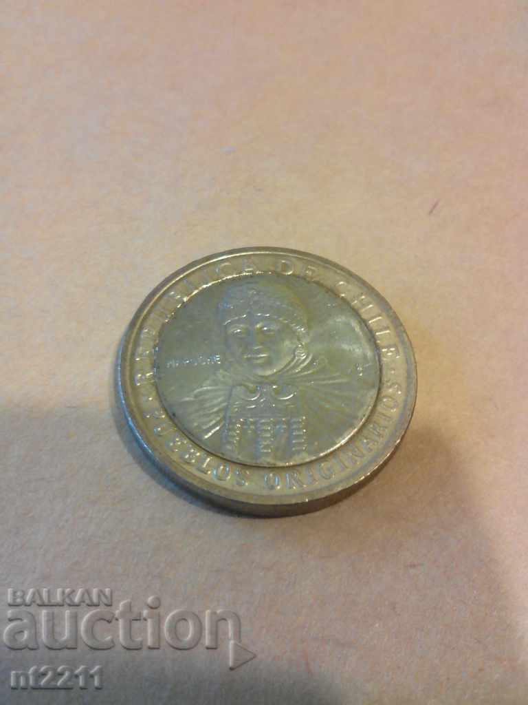 coin 100 peso chili with price 0.99 BGN | € 0.51