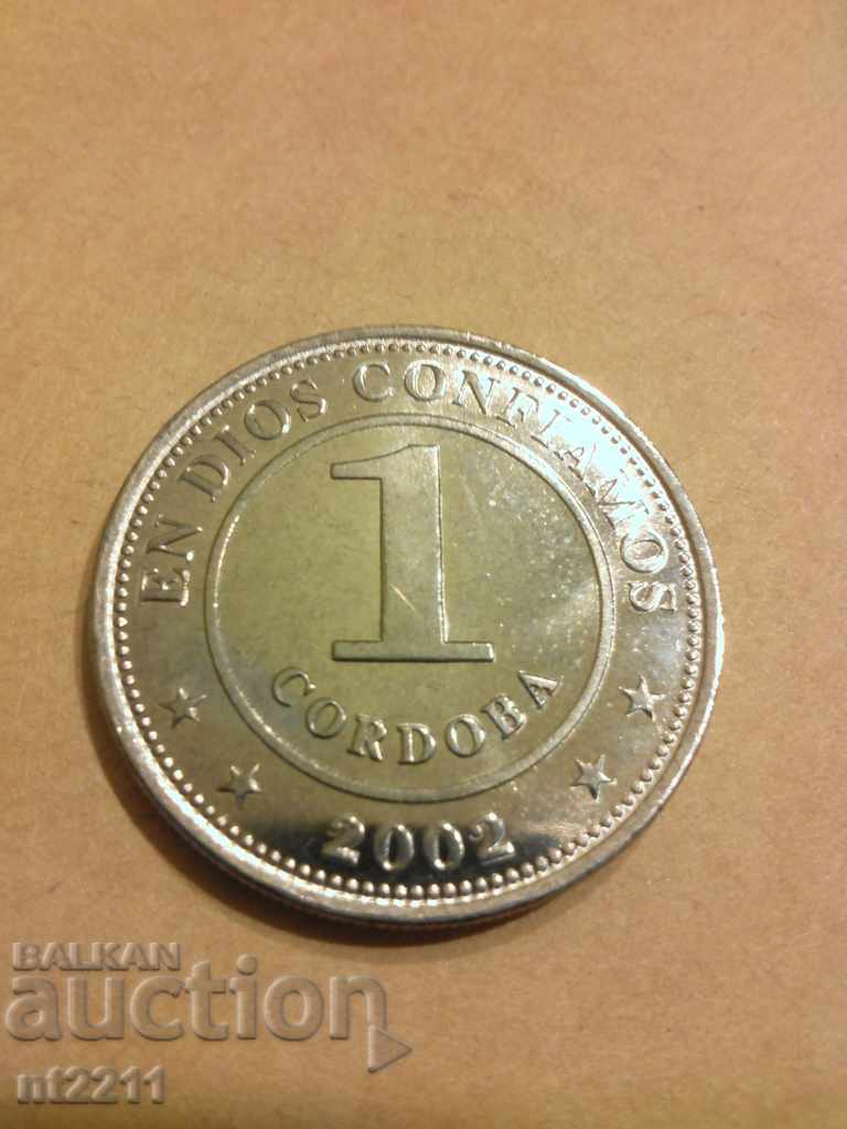 монета 1 кордоба Никарагуа