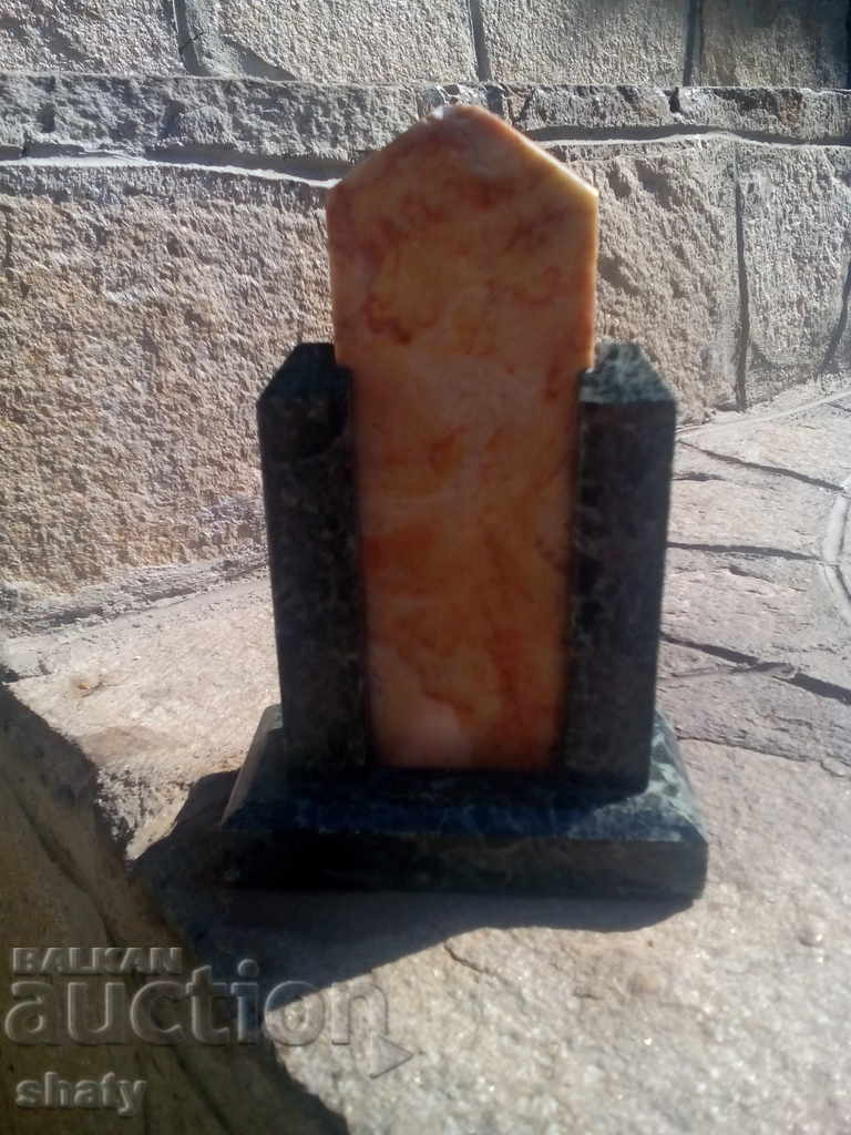 Delivery of Old Marble Thermometer