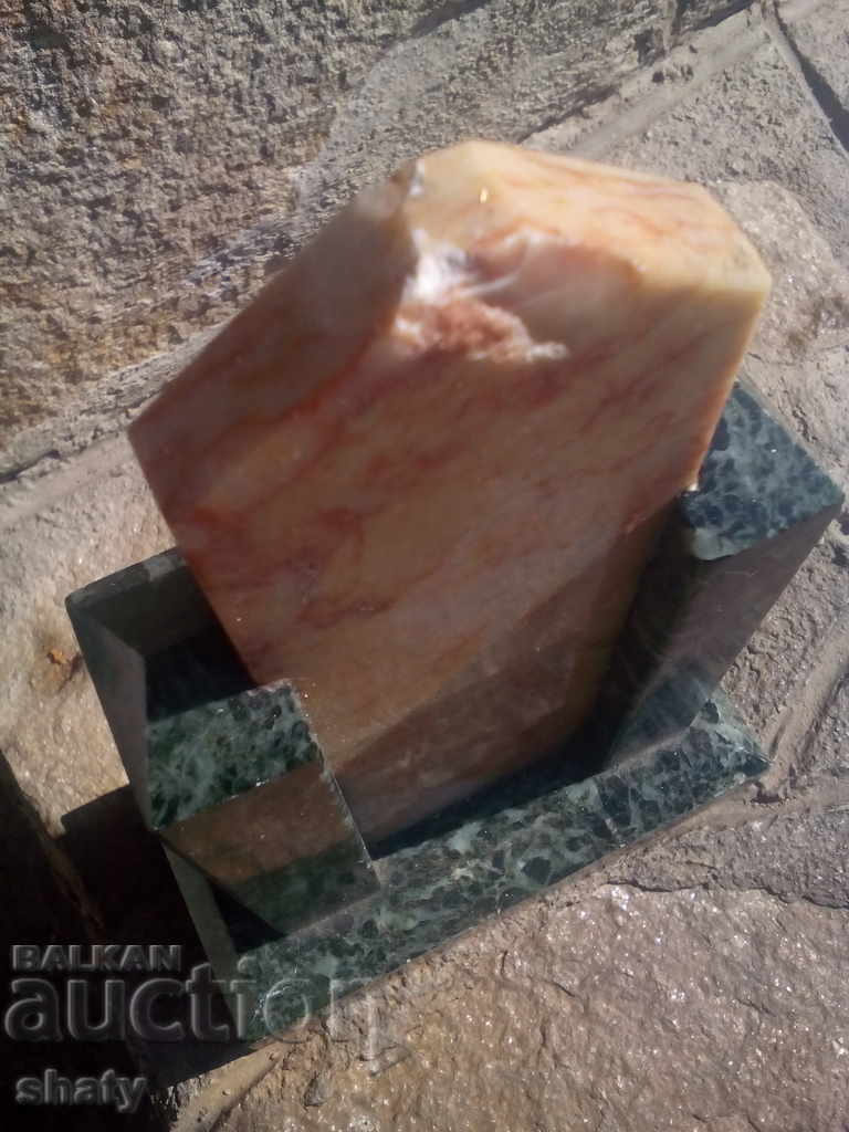 Old Marble Thermometer - 6