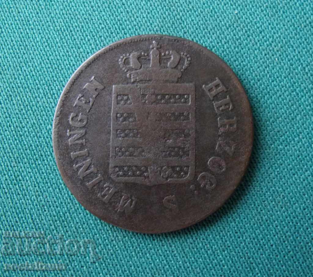 Σαξονία-Meiningen 1 Kreuzer 1831 Σπάνια με τιμή € 20.45 | 40.00 BGN