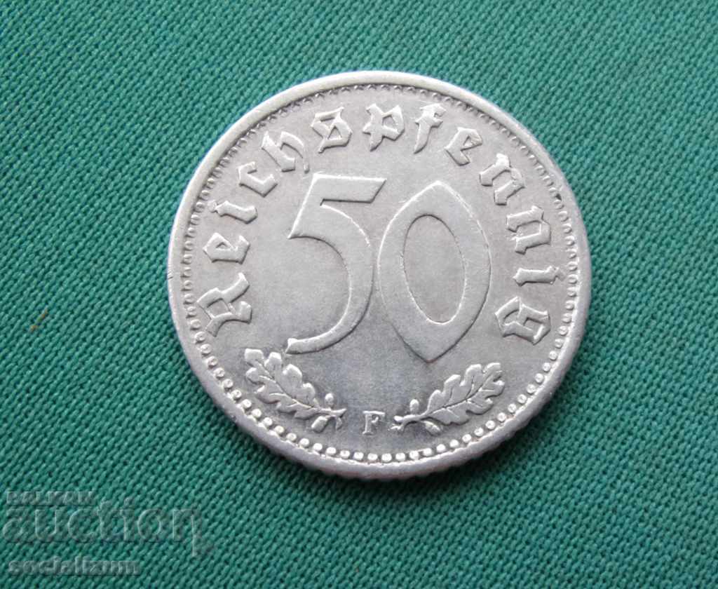 Germany III Reich 50 Pfeif 1935 F with price € 2.56 | 5.01 BGN