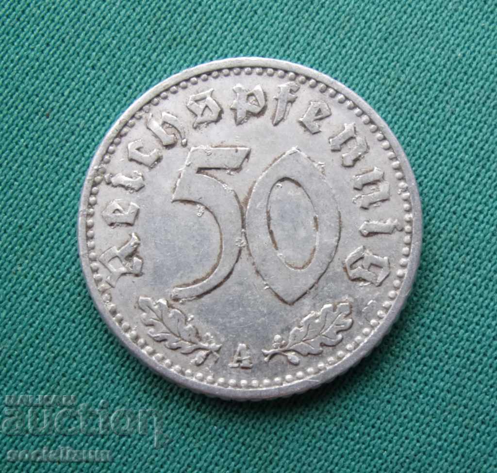 Германия III Райх 50 Пфениг 1941 A с цена € 5.11 | 9.99 лв. Германия III Райх 50 Пфениг 1941 A с цена € 5.11 | 9.99 лв.