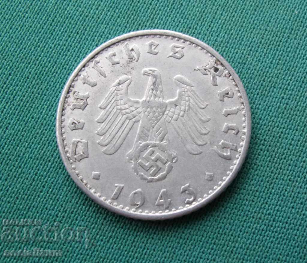 Германия III Райх 50 Пфениг 1943 B Rare с цена € 4.09 | 8.00 лв. Германия III Райх 50 Пфениг 1943 B Rare с цена € 4.09 | 8.00 лв.