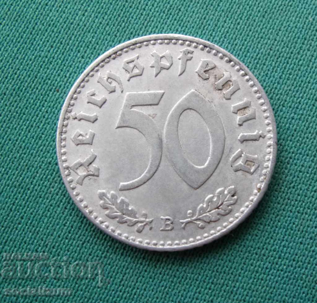 Germania III Reich 50 Fenicia 1943 B Rare