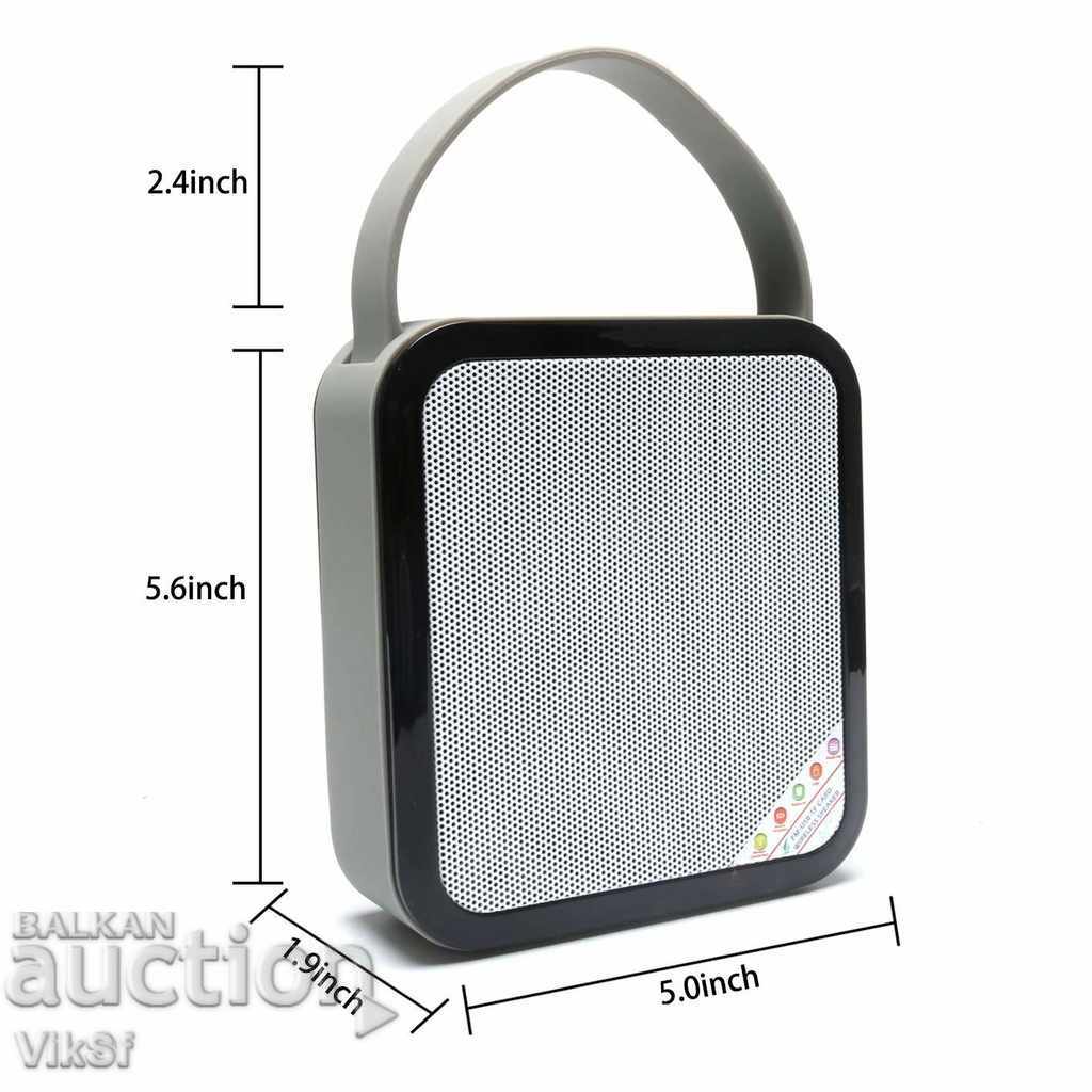 Licitație Retro Mini Coloană KA 01 BT - Putere 5 W + FM + BT + MP3