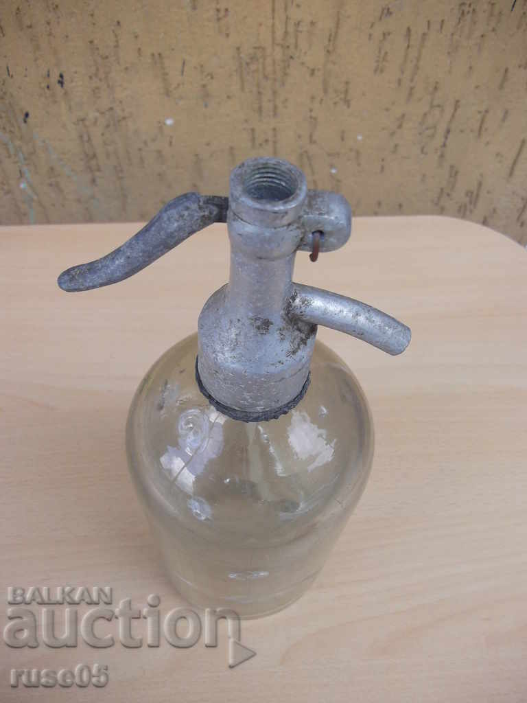 Auction  Old bottle for carbonated water / soda / - 2