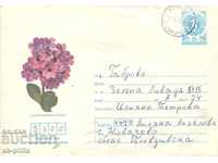 Postage envelope - Flowers - Balkan Primrose