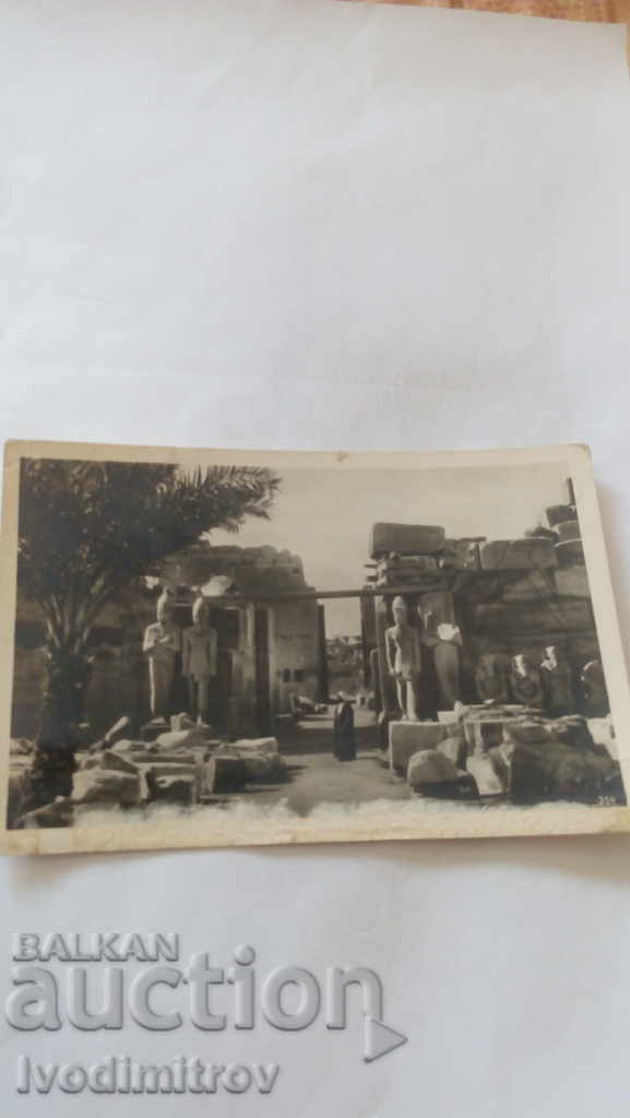 Postcard Egypt Memorial Tolmes II