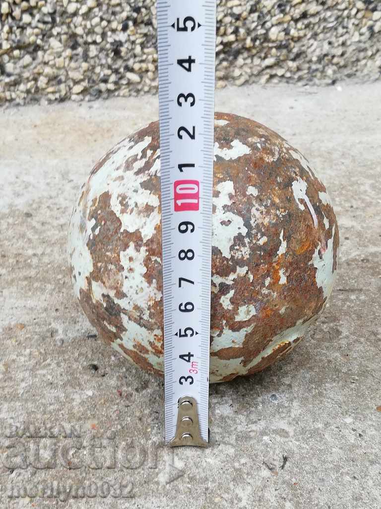 Auction  Old cannonball cannon mortar, bombard Crimean War RTOV