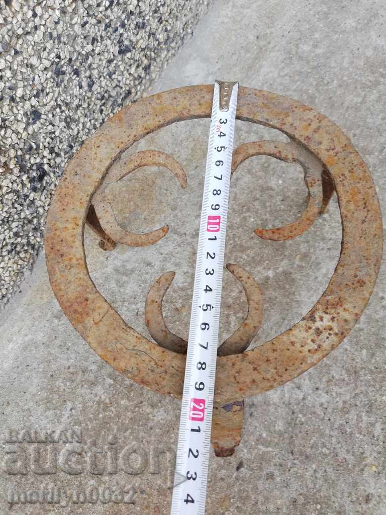 Saek, pistachio, wrought iron, hearth - 6 Saek, pistachio, wrought iron, hearth - 6