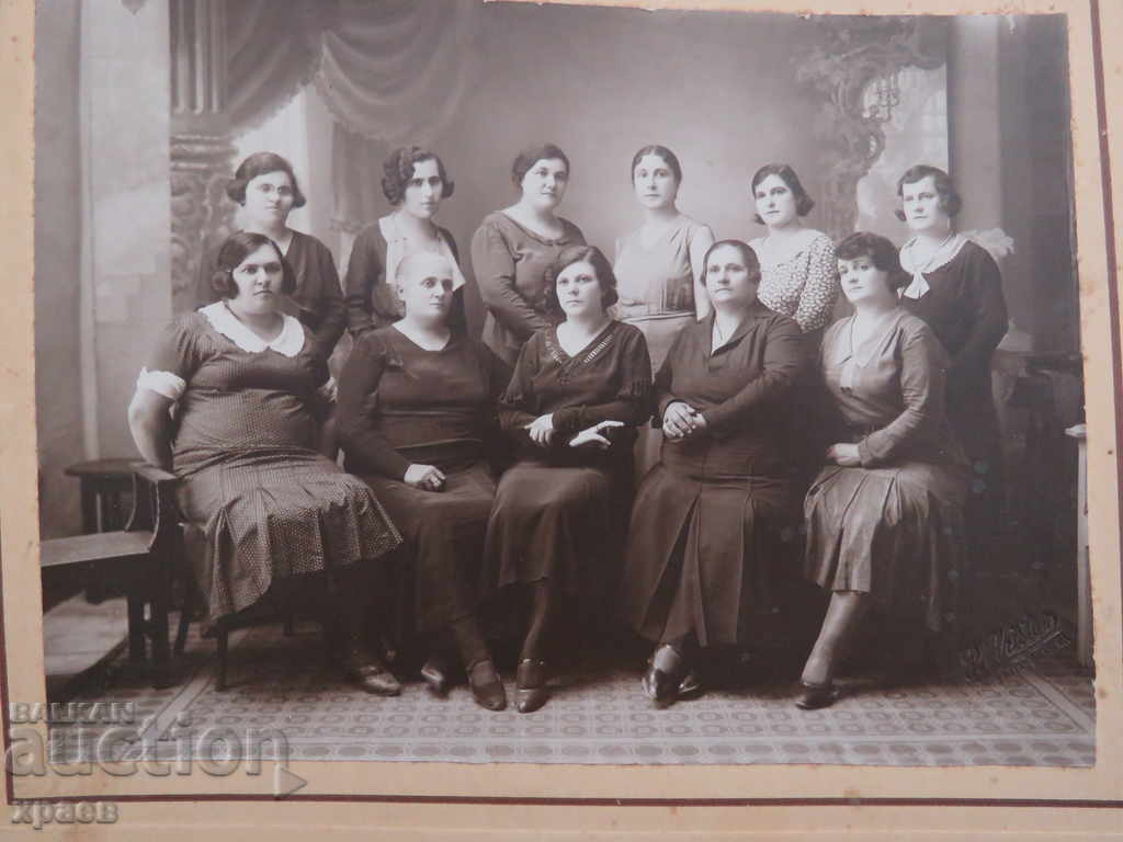 СТАРА ФОТОГРАФИЯ - КАРТОН - ГОЛЯМА - 0247