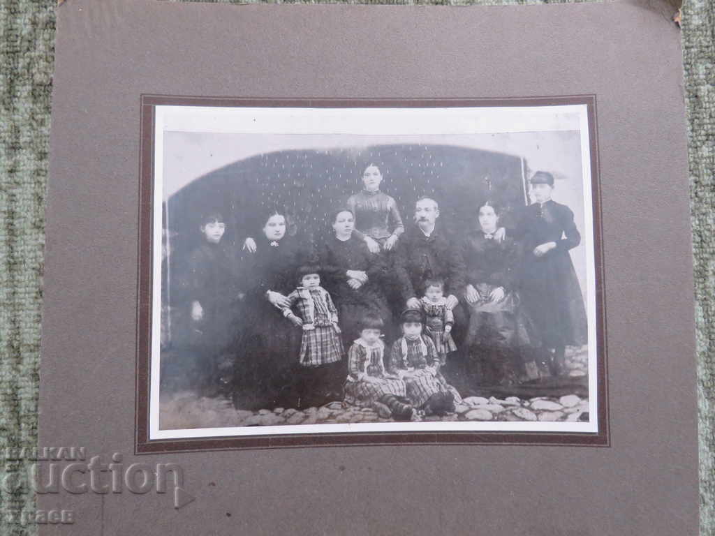 OLD PHOTO - CARDBOARD - LARGE - 1890 - VRTASA - 0253 with price 24.99 BGN | € 12.78 OLD PHOTO - CARDBOARD - LARGE - 1890 - VRTASA - 0253 with price 24.99 BGN | € 12.78