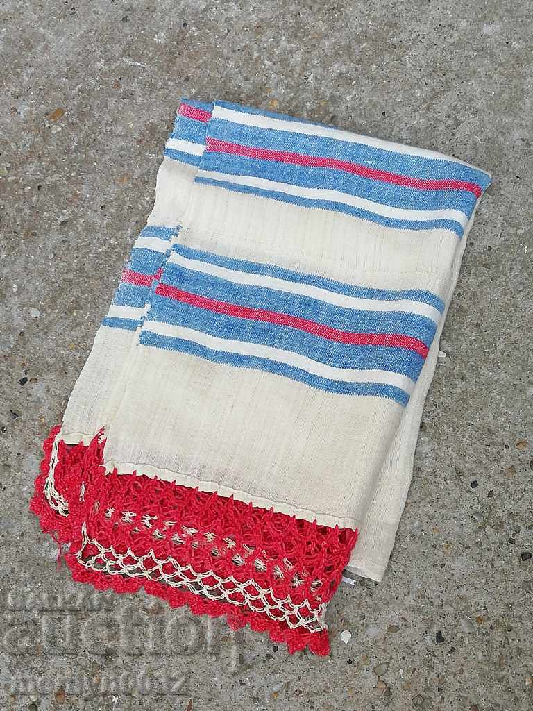 An old hand-woven cloth embroidery - 5 An old hand-woven cloth embroidery - 5