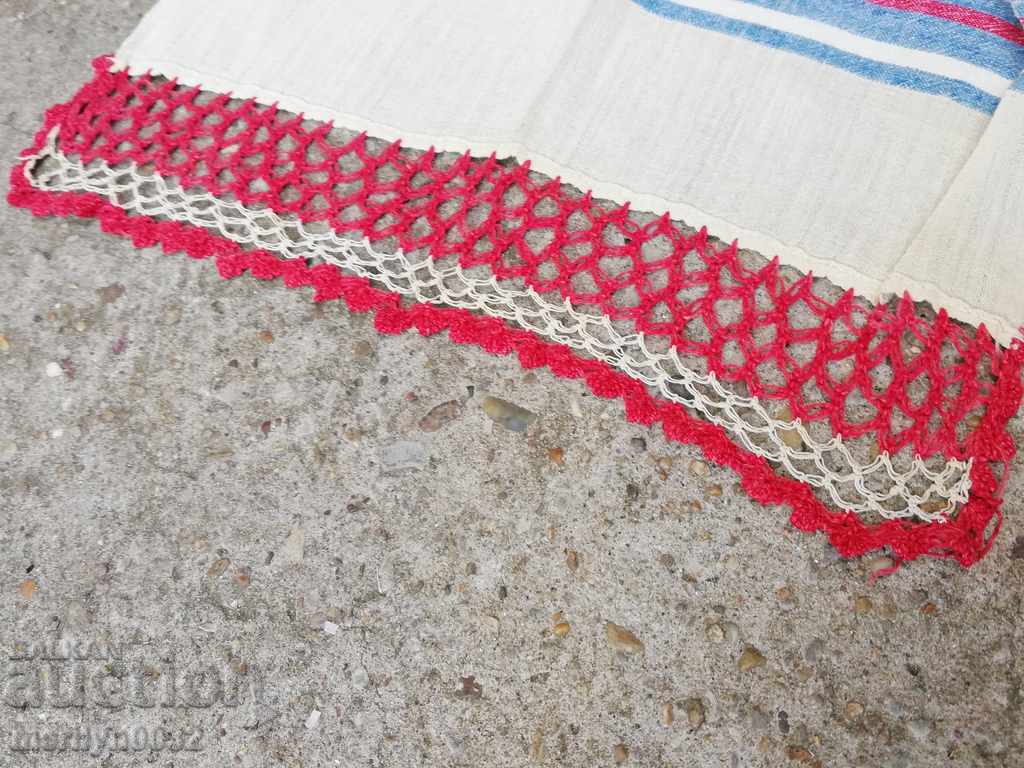 An old hand-woven cloth embroidery - 7 An old hand-woven cloth embroidery - 7